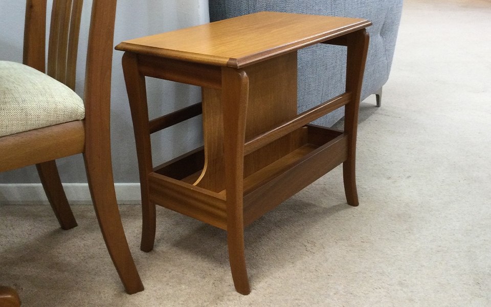 Trafalgar Occasional Table with Mag Rack
Finish Vaneer, Colour Teak
W:52cm D:33cm H:50cm
Was £585 Now £279 Trafalgar Occasional Table with Mag Rack
Finish Vaneer, Colour Teak
W:52cm D:33cm H:50cm
Was £585 Now £279